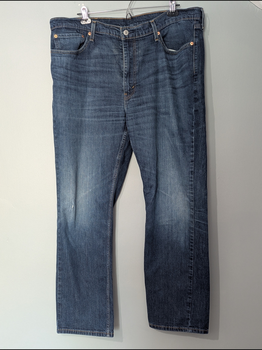 Levi's 514 Men's Regular Dark Blue Straight-Leg‎ Jeans